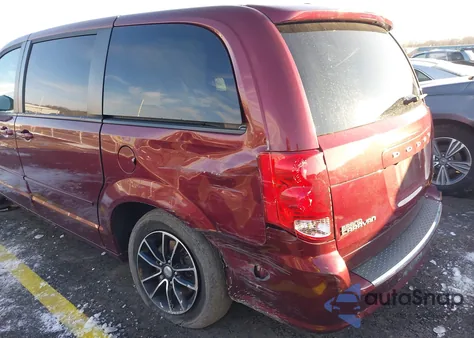 2017 Dodge Grand Caravan Gt из США, поврежденный, VIN 2C4RDGEG0HR707174